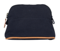 Hermes Mini Mini Bolide Pouch, Canvas, Blue, MIF, DB, 2*